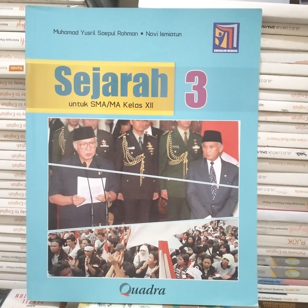 Mandiri Sejarah Indonesia untuk SMA/ MA kelas 12  kurikulum Merdeka