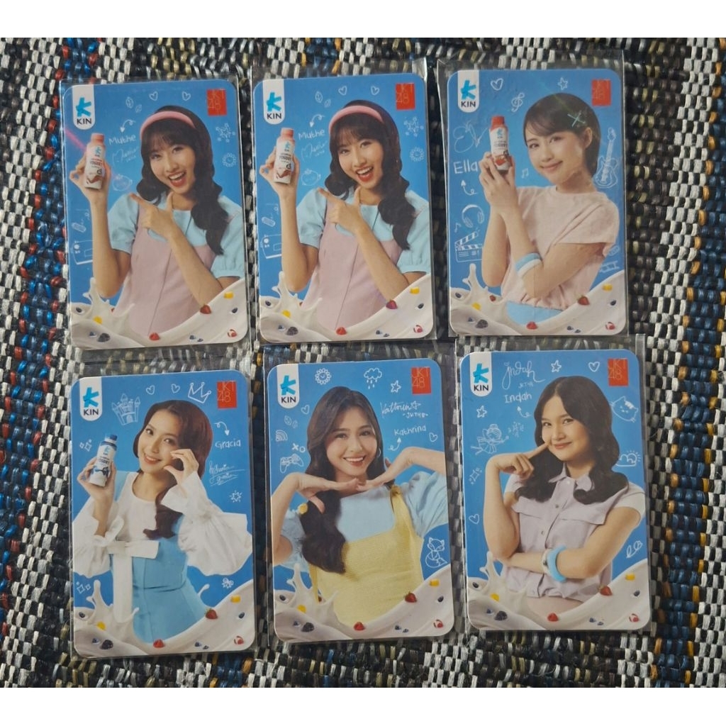 photocard jkt48 x yogurt kin