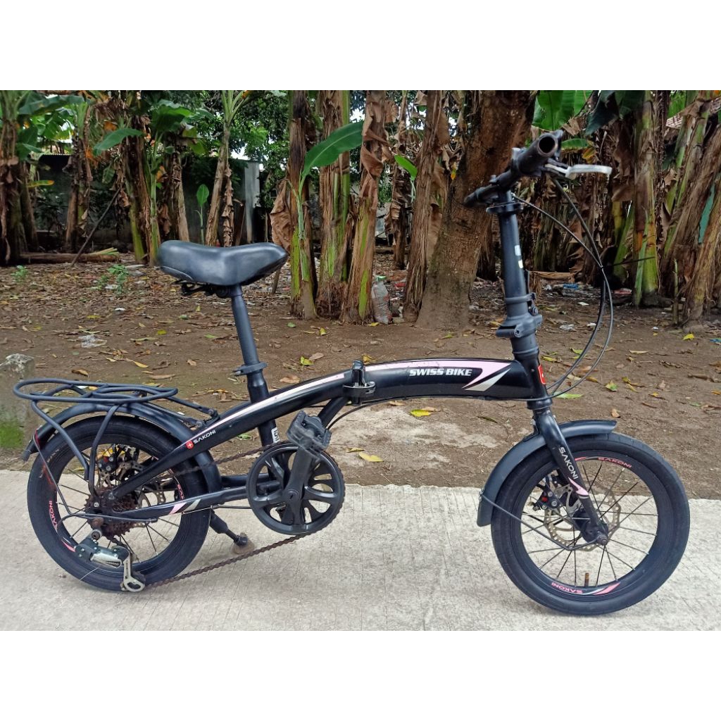 SEPEDA LIPAT UKURAN  16 SEKEN