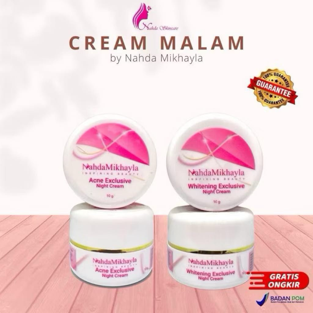 ECER CREAM MALAM NAHDA SKINCARE BPOM 100% ORIGINAL