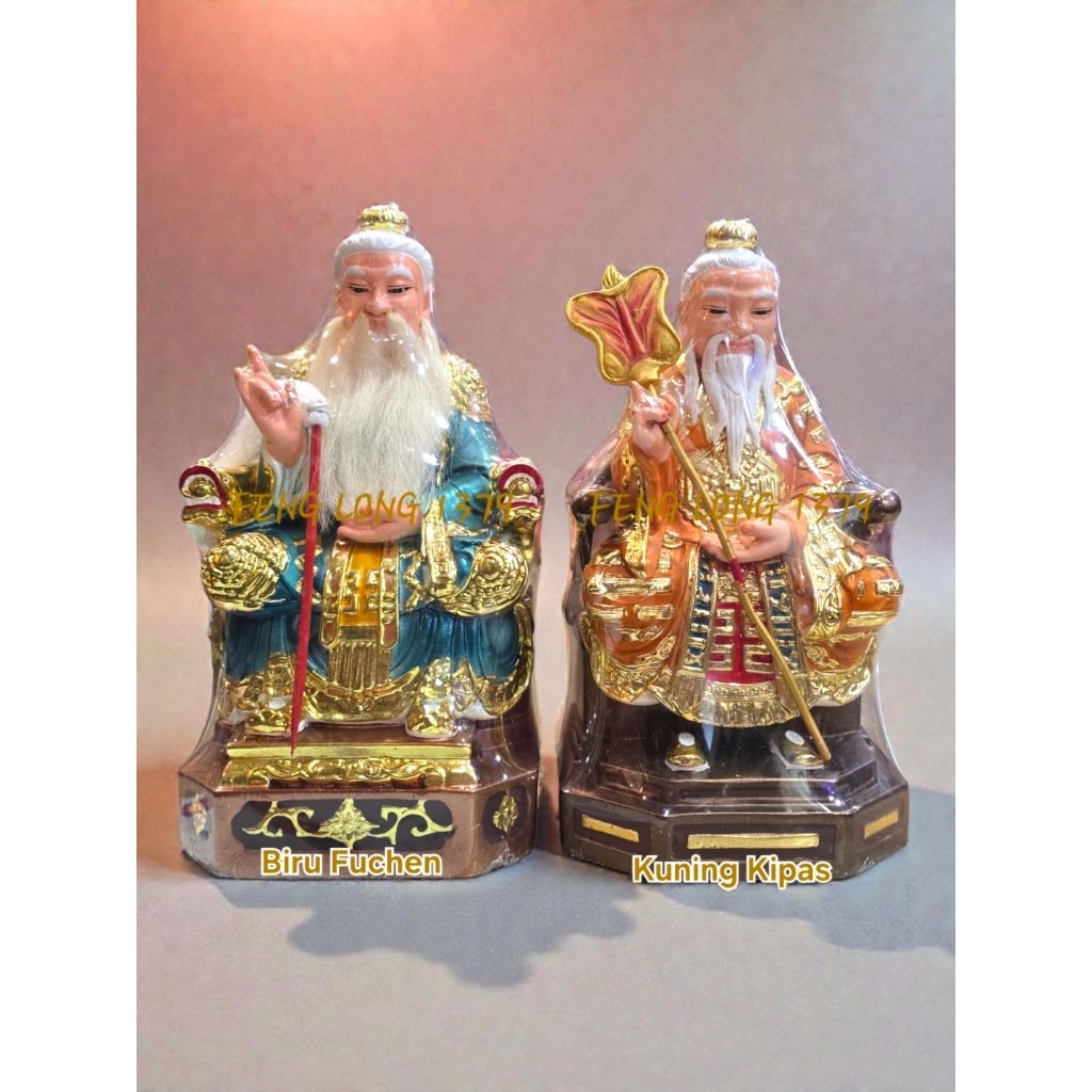Rupang Patung FIBER DEWA Tai Shang Lao Jun / Thai Shong Lo Kiun 8 Inch