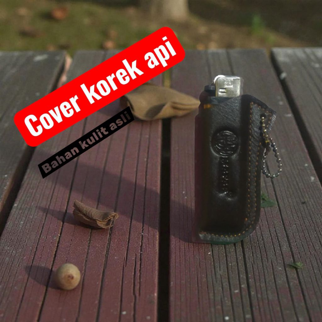 Bungkus Korek Api | Cover Korek api_Kulit sapi asli 100% Original