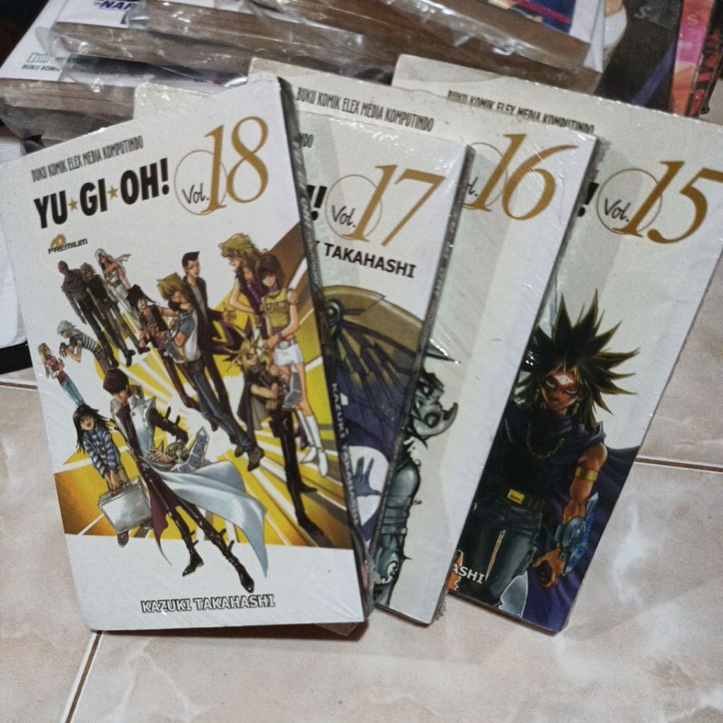 komik Yugioh Premium set Langka
