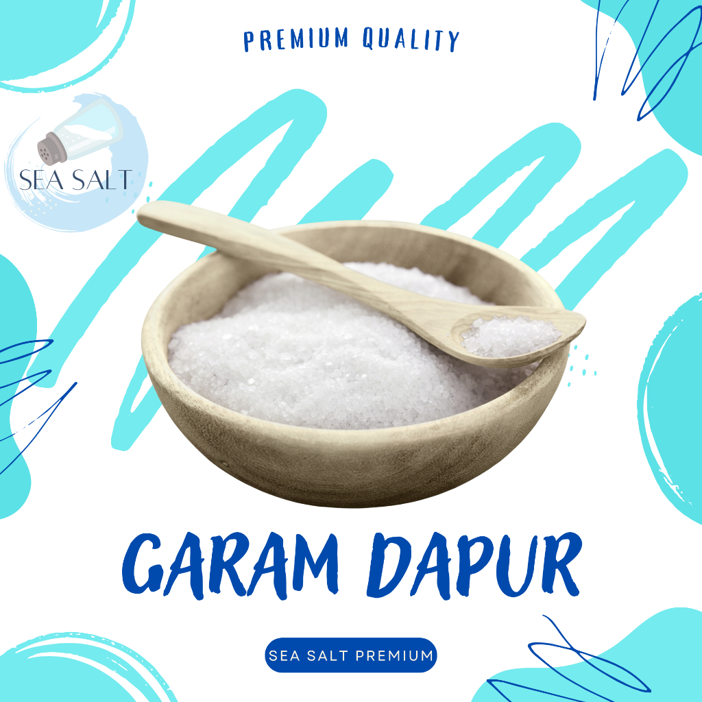 Garam Dapur | Garam Alami Dapur | Garam Lezat | Garam BerYodium | Garam Yodium | Garam Masak | Garam