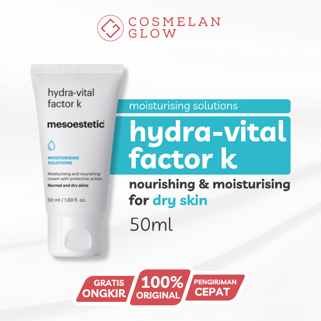 Mesoestetic Hydra Vital Factor K 50ml Krim Pelembap Intensif