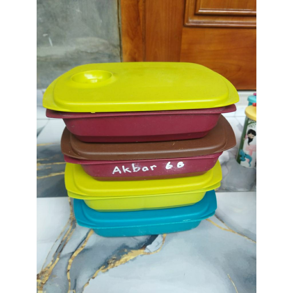 tempat bekal makan remaja dewasa byo minus dikit tupperware second preloved