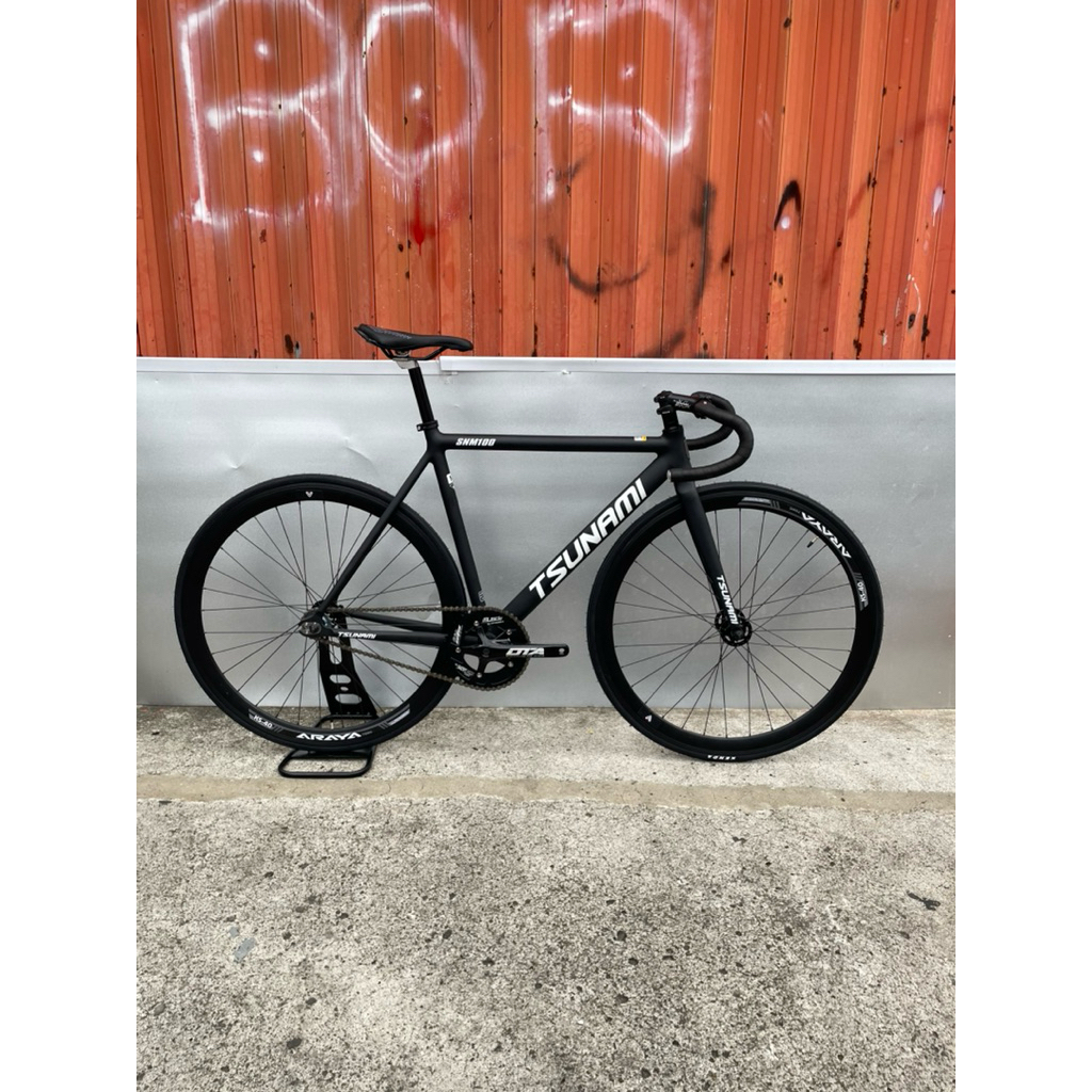 Fullbike sepeda fixie tsunami SNM 100 size S / M / L Doltrap/torpedo alloy original