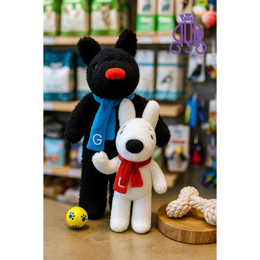 Boneka karakter Gaspard Et Lisa