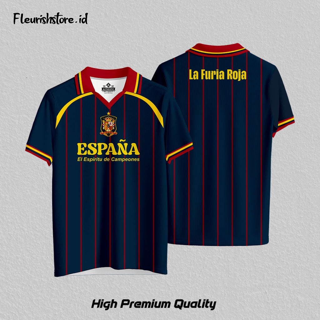 JERSEY FANTASY SPANYOL  | JERSEY VINTAGE ESPANA | JERSEY RETRO | JERSEY PRINTING | JERSEY BOLA PREMI