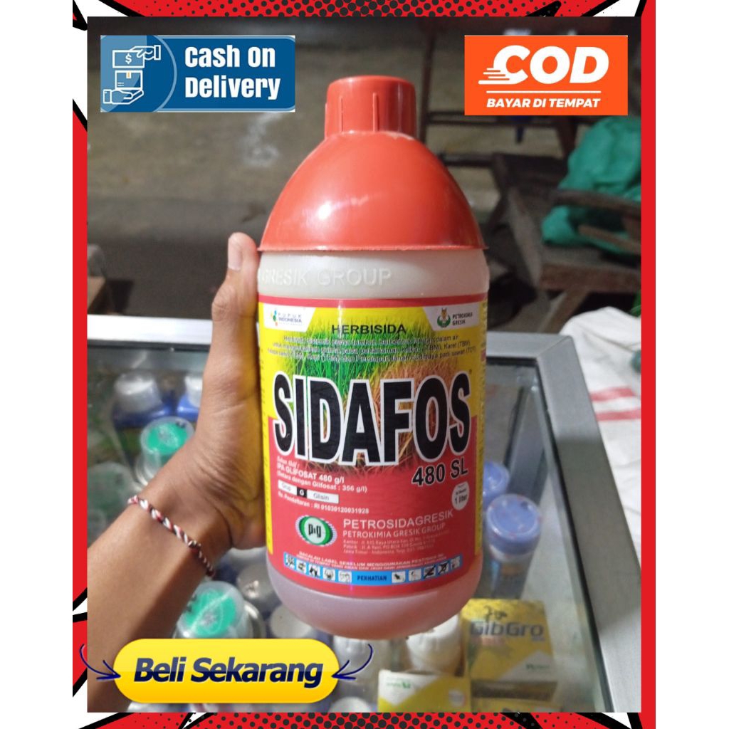 SIDAFOS/Obat Rumput Herbisida 100% Ori