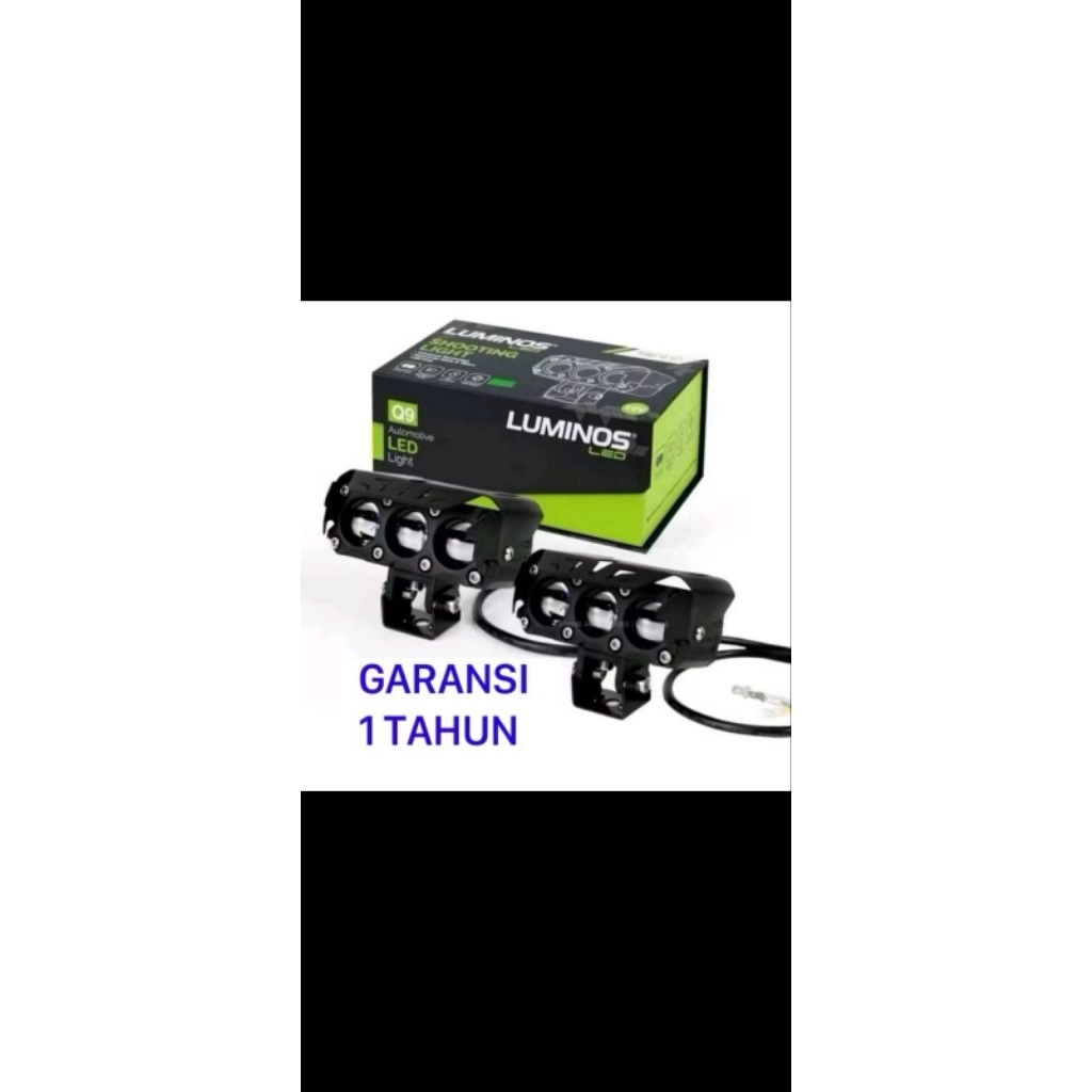 LAMPU TEMBAK LASER 3 MATA 82W LUMINOUSLED Q9 3 MATA