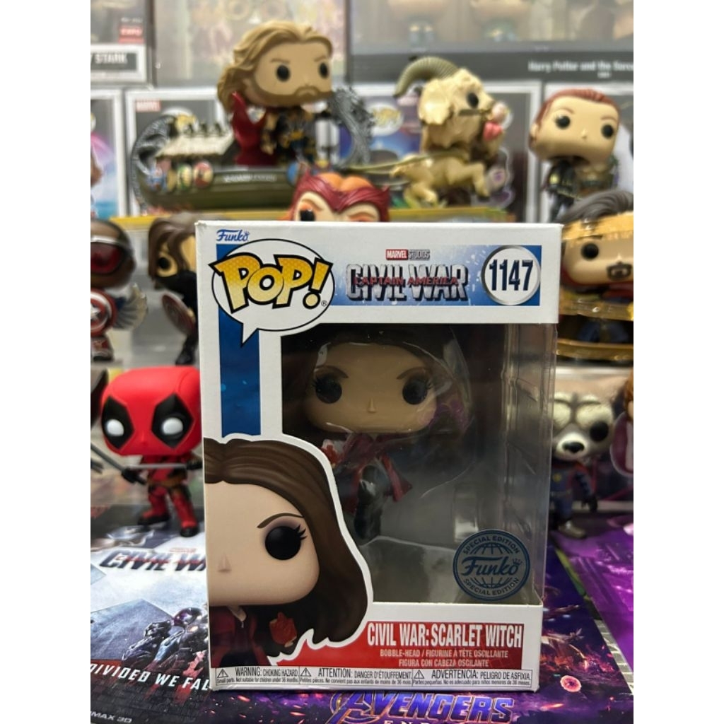 Funko Pop Marvel scarlet witch civil war