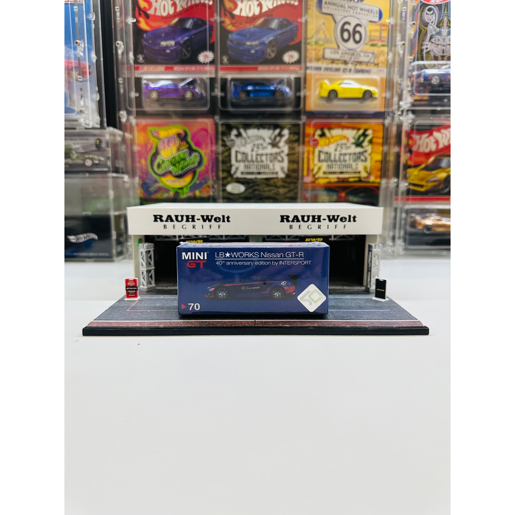 Mini GT No 70 LB Works Nissan GTR R35 Intersport 40th Anniversary Indonesia Exclusive