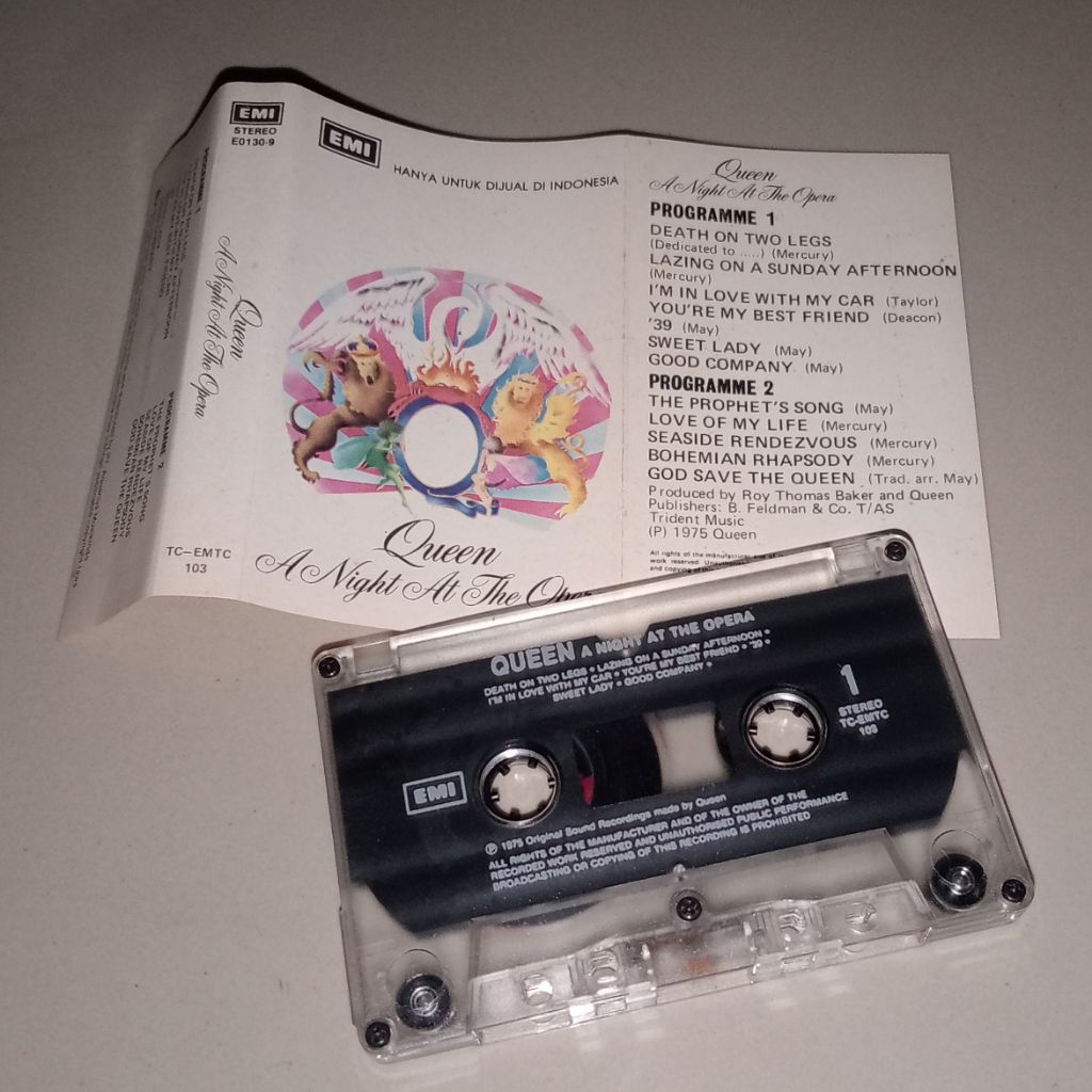 Kaset Queen - Night at the Opera