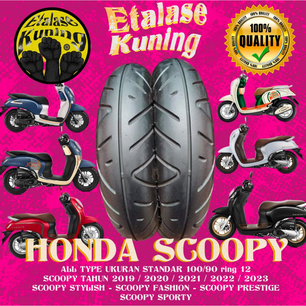BAN SCOOPY RING 12 DEPAN