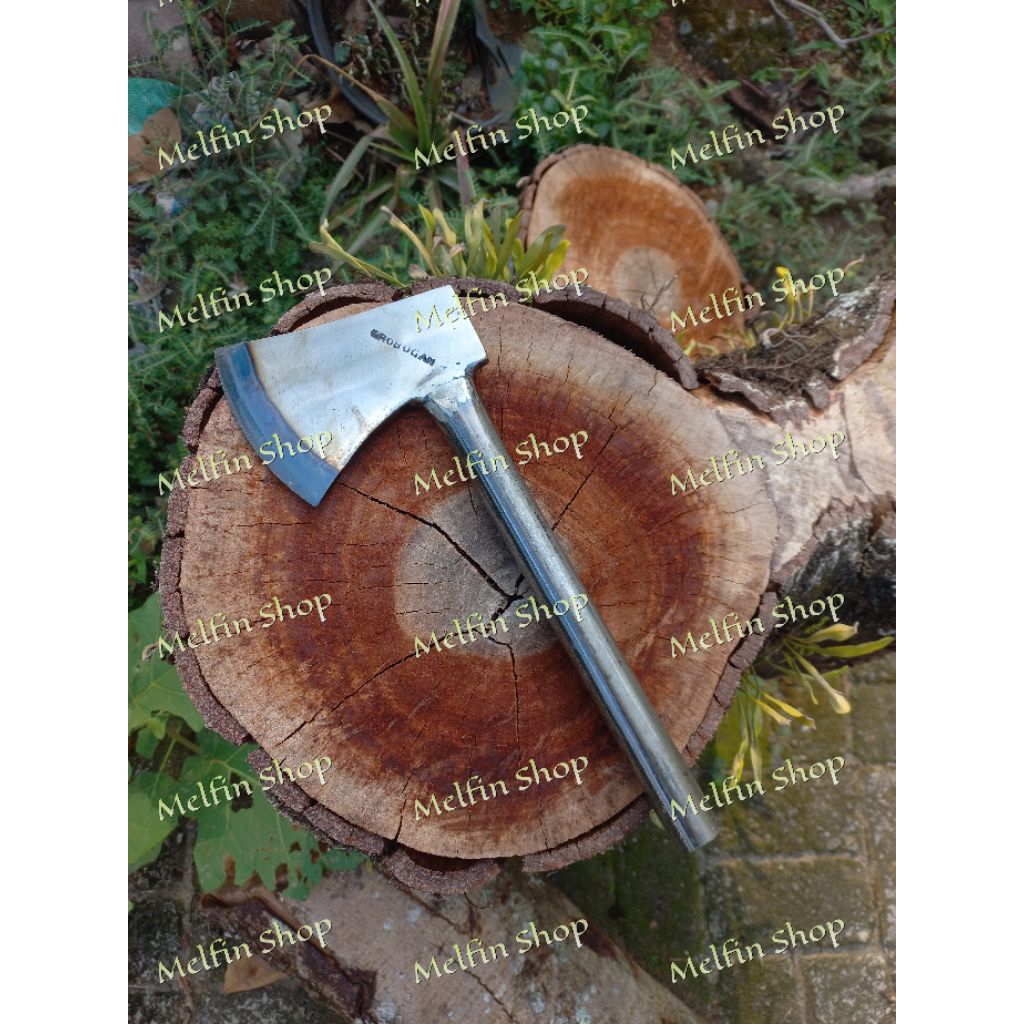 Kampak Baja Per Sudah Di Sepuh Untuk Cacah Daging dan Tulang