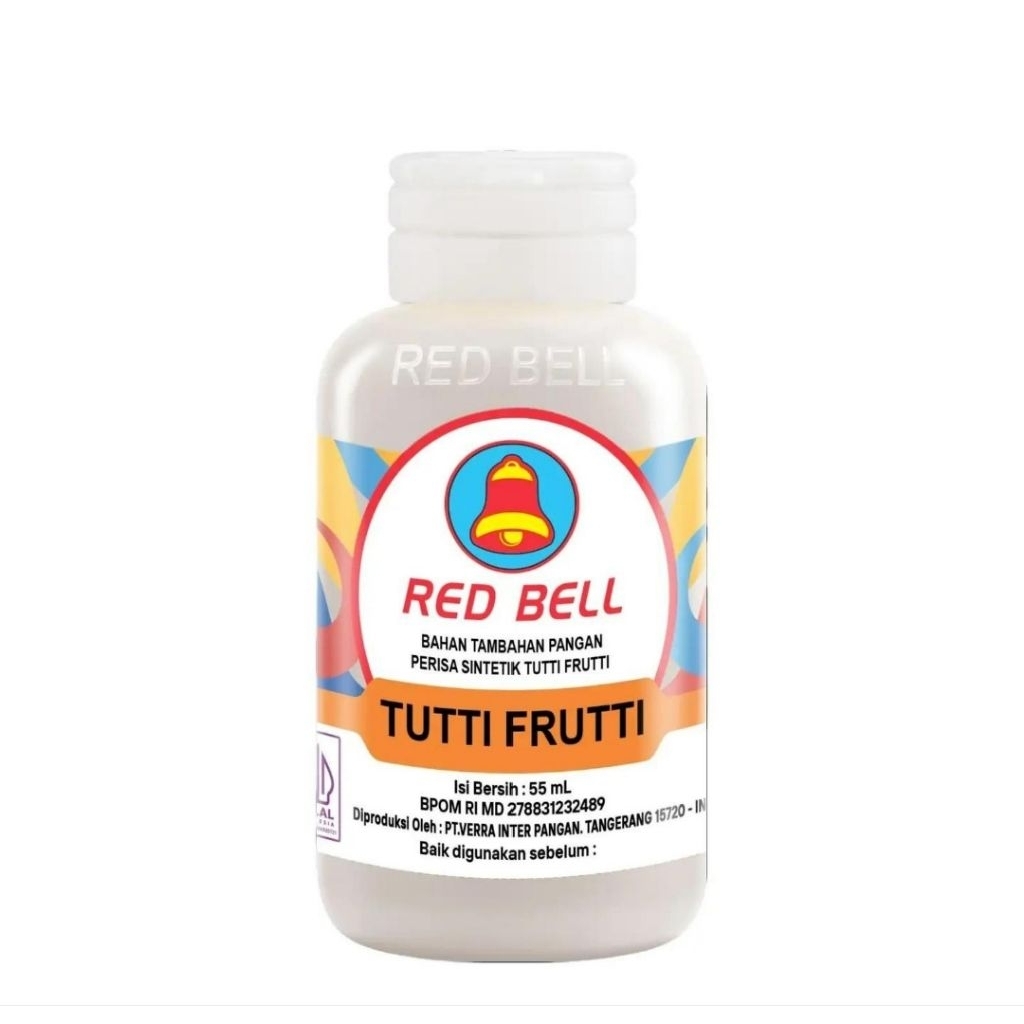 Red Bell Pasta Tutti Frutti 55ml - Perisa Makanan Minuman Premium Halal