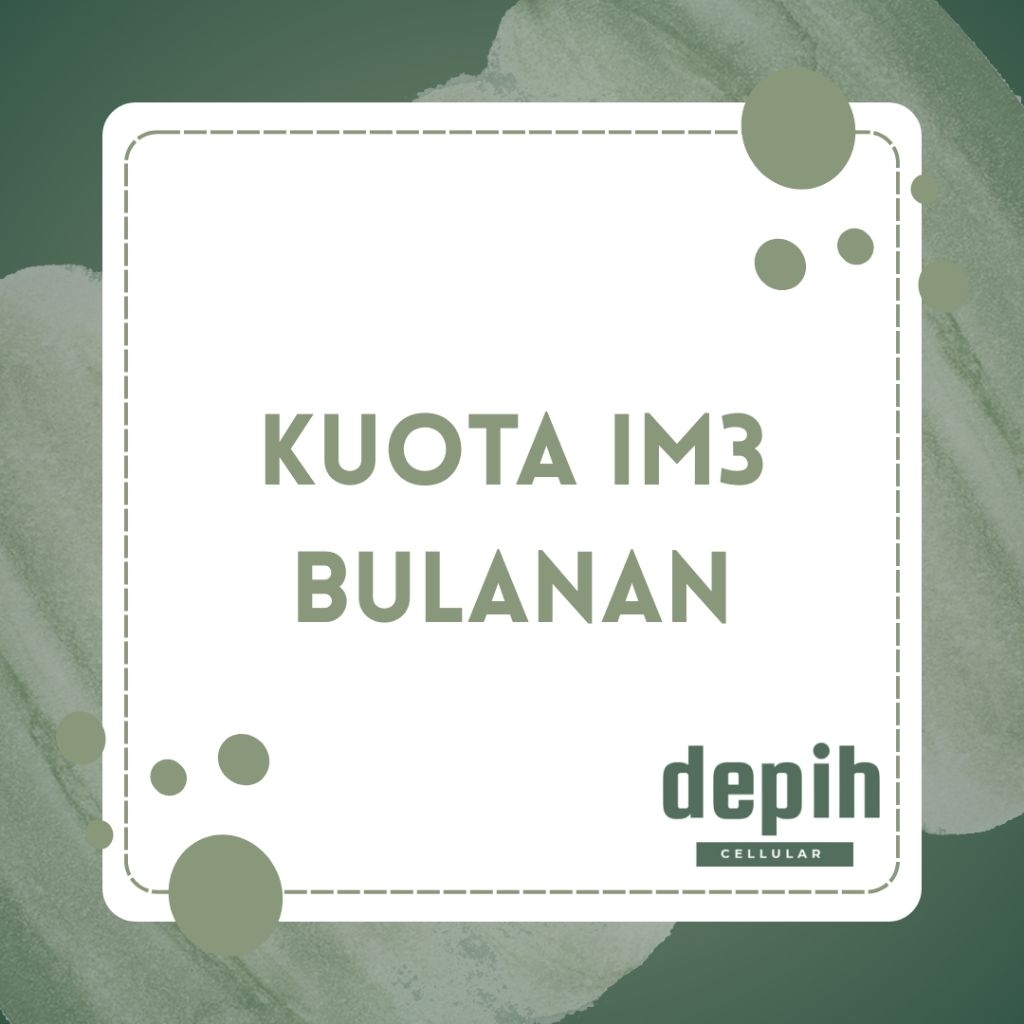 TERMURAH kuota data internet im3 indosat bulanan
