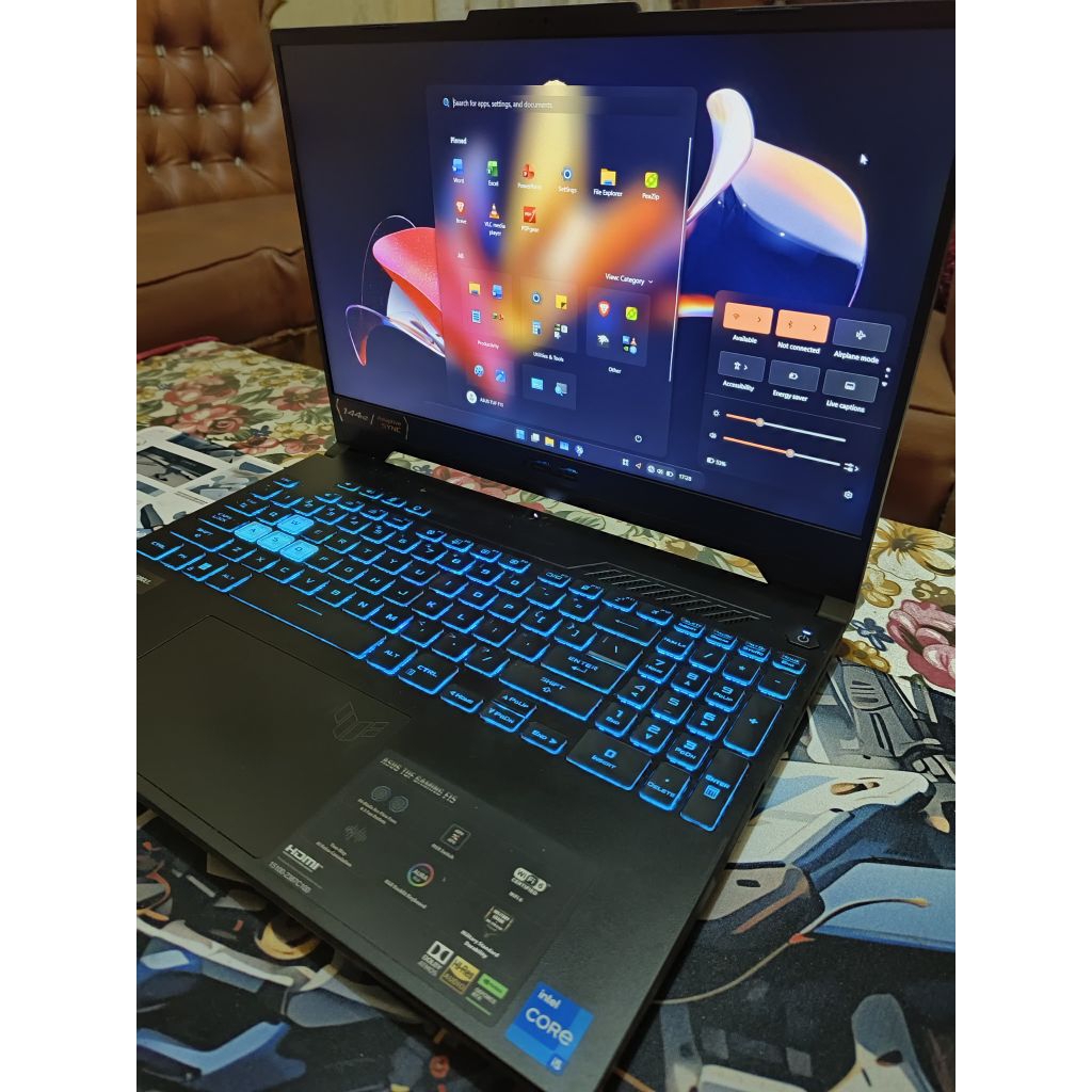 ASUS TUF Gaming F15 i5 12500H RTX 3050 24GB 512GB
