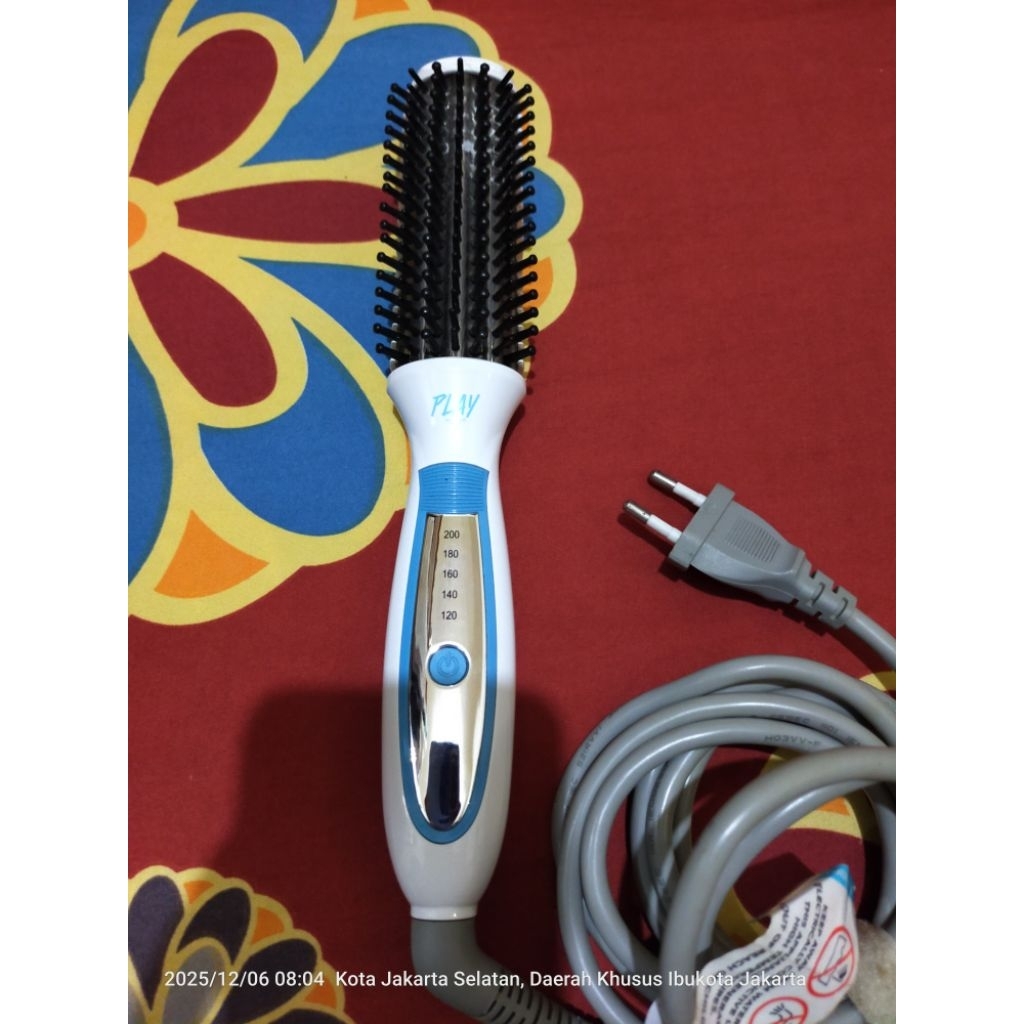 catok sisir/blow tuft