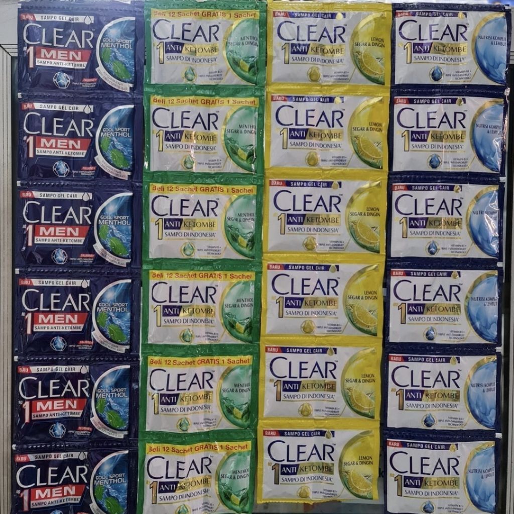 Sampo Clear Saset 1 Renceng