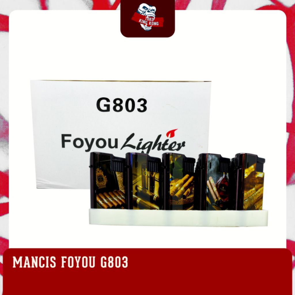 Korek Foyou Lighter G803 Bara Jet C3rutu Grosir