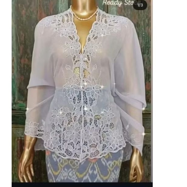 kain kebaya bordir kerawang