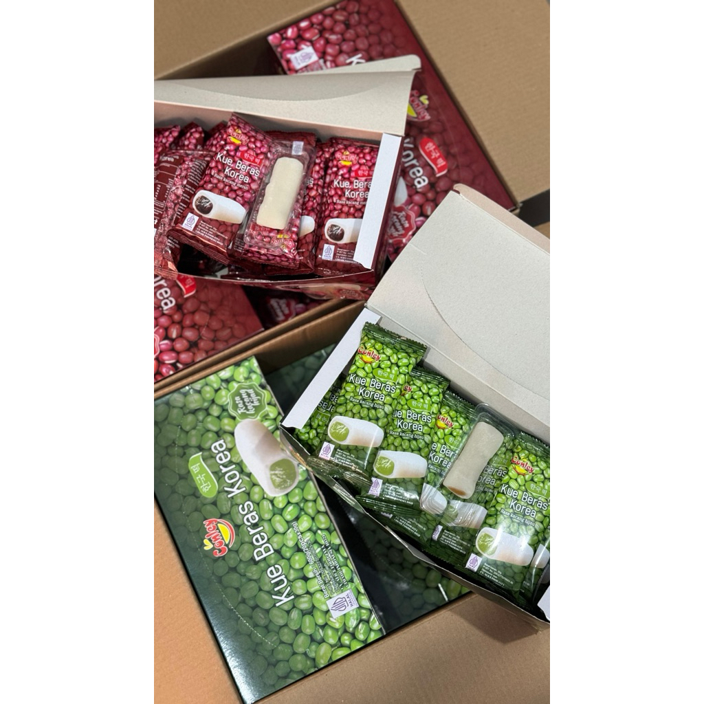 Mochi Beras Conley Kacang Hijau / Kacang Merah (pcs)
