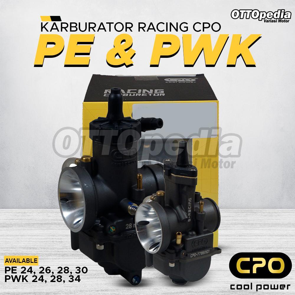 CPO KARBURATOR KARBU RACING ORIGINAL BLACK SERIES PE PWK 26 28 30 32 UNIVERSAL