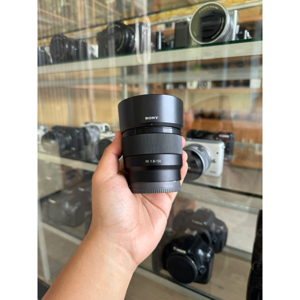 [LENSA FIX] LENSA FE SONY 50MM F1.8 MULUS SECOND BERGARANSI