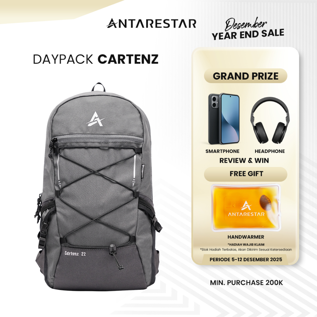ANTARESTAR Official - Daypack Cartenz Tas Ransel Gunung Outdoor Travel Backpack Terbaru Daypack