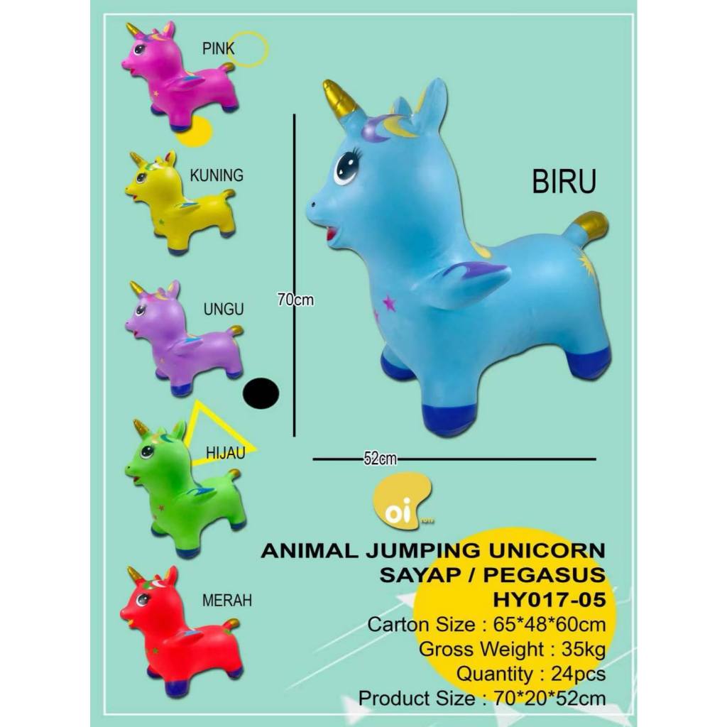 Animal Jumping Karakter Unicorn Sayap / Animal Jumping Musik