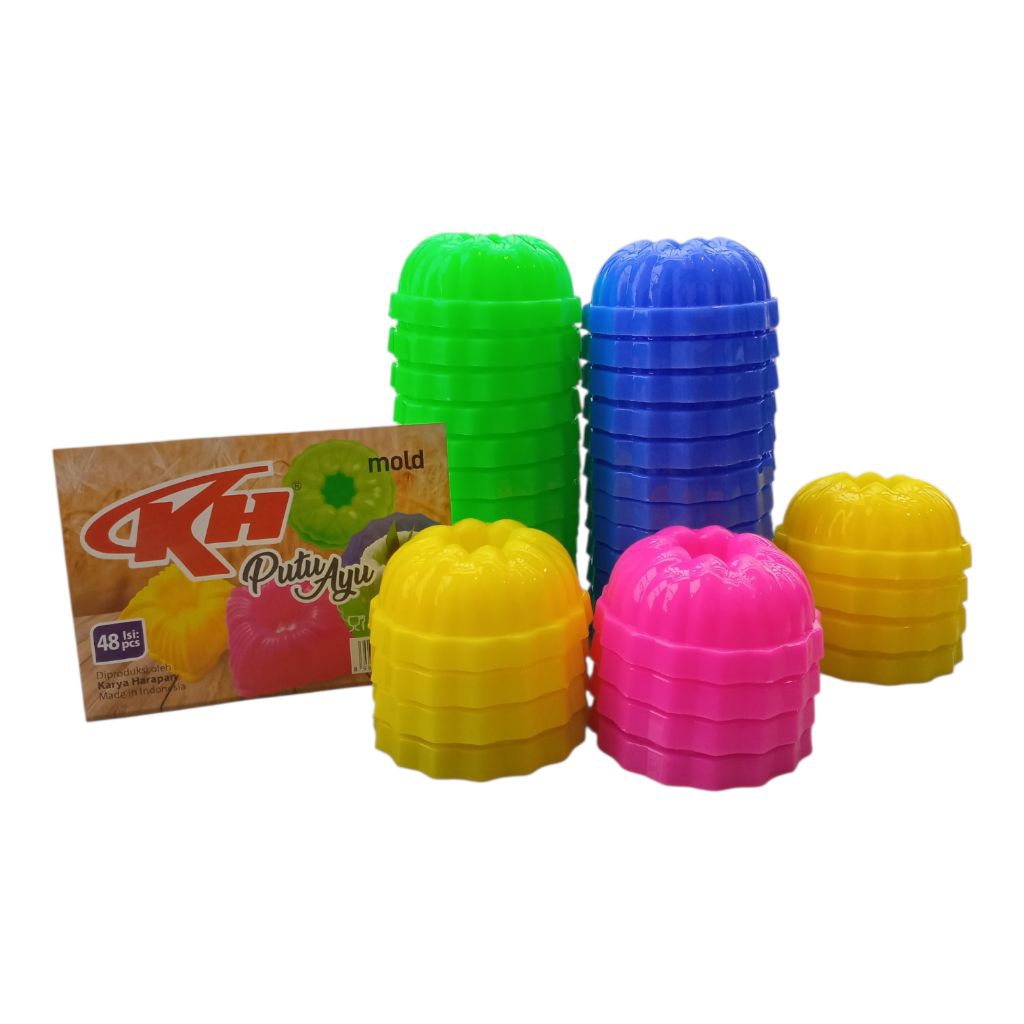 4 Lusin Cetakan Kue Putu Ayu Bulat/Cetakan Kue Putu Ayu/Cetakan Putu Ayu