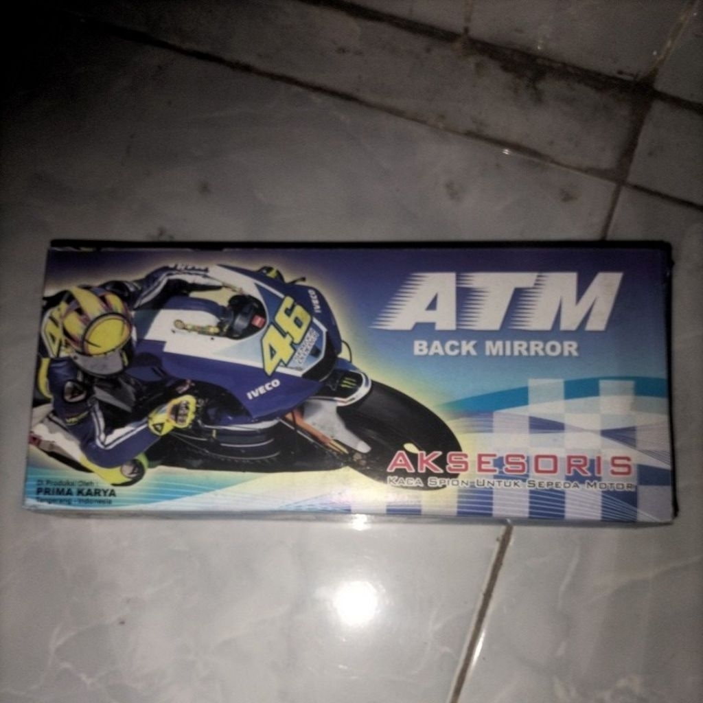 Spion Motor ATM Beat FI Set Kiri Kanan Original - Kaca Spion Beat FI