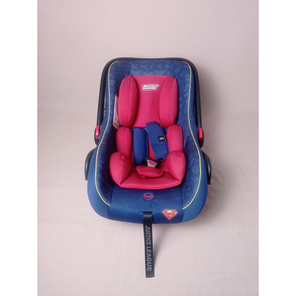 BabyDoes Car Seat 13kg – Kursi Mobil Bayi Justice League Bekas | P76 L44 T37