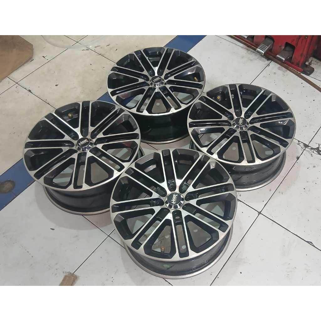 VELG MOBIL BEKAS BRIO HSR ALKANI R15 H4X100