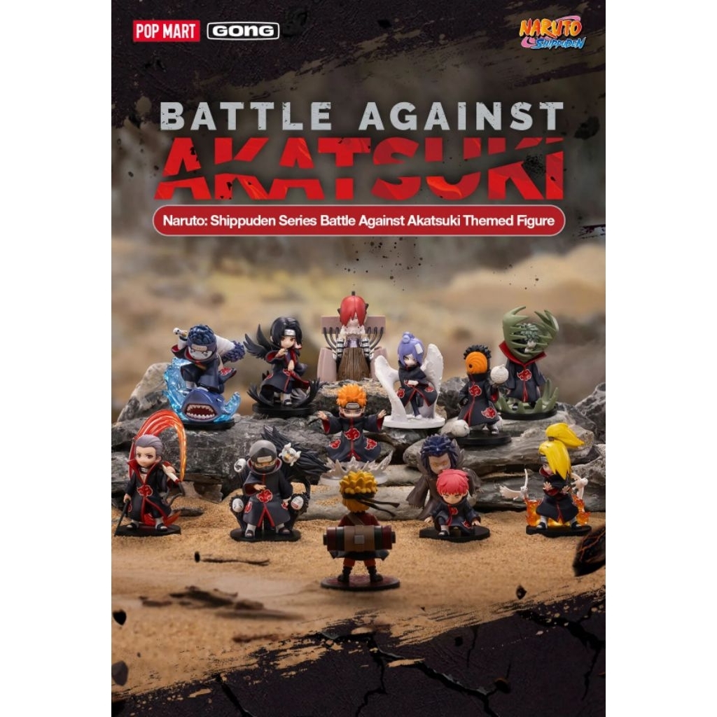 Naruto Battle Against Akatsuki Figure