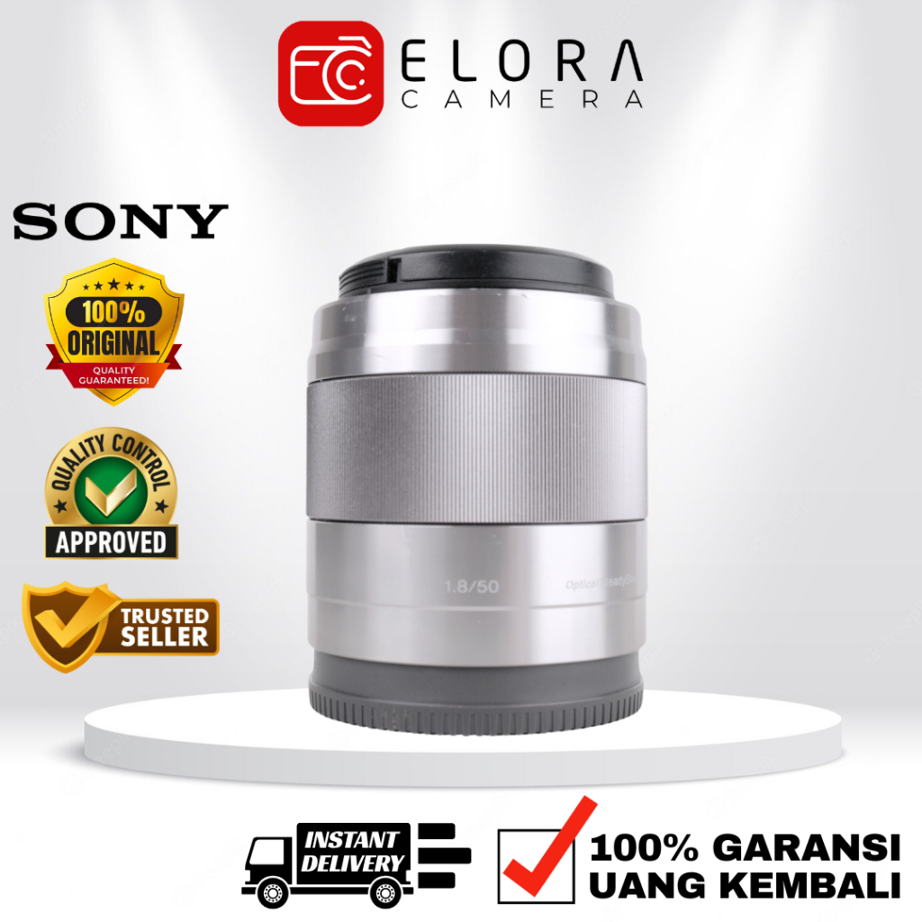 Sony E 50mm F1.8 OSS / Lensa Sony E 50 mm F 1.8 OSS