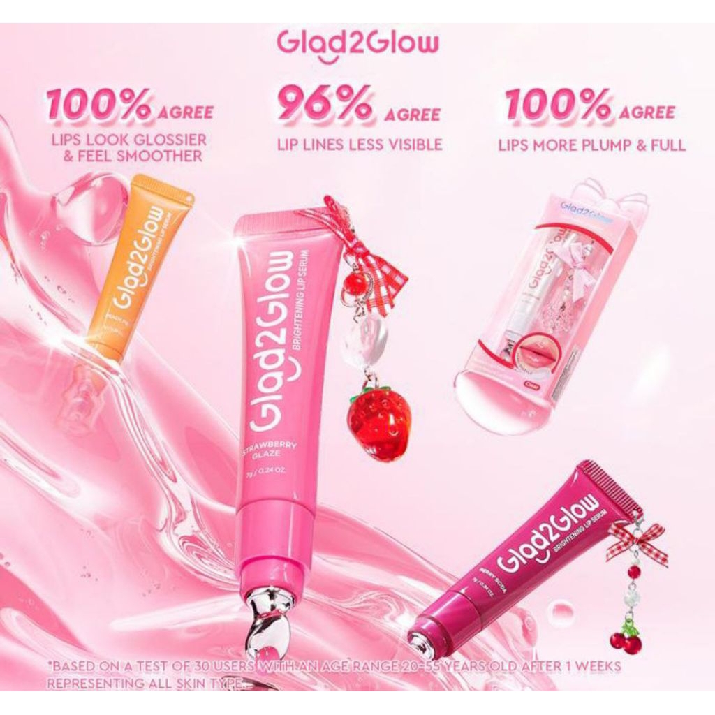 G2G GLAD2GLOW BRIGHTENING LIP SERUM