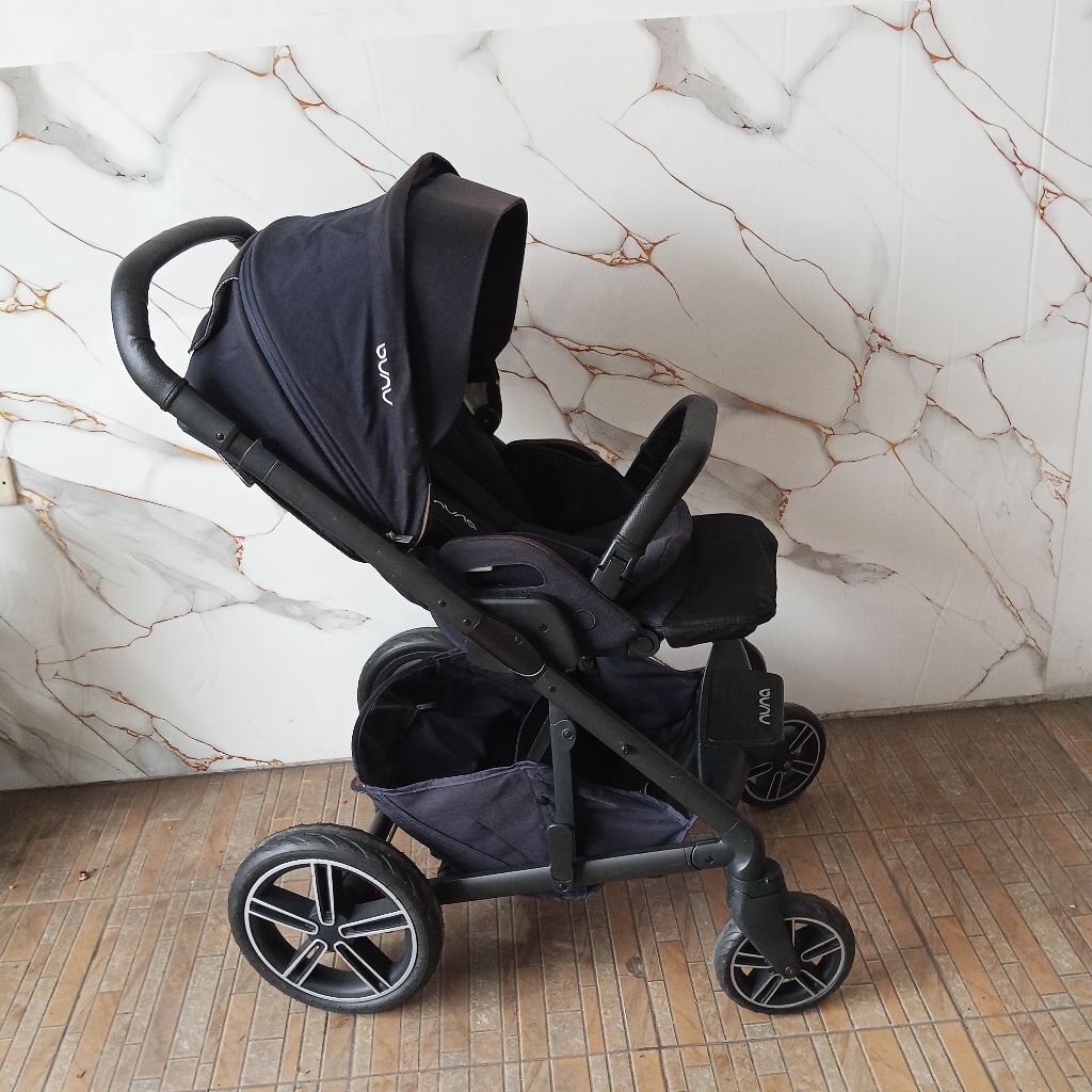 Stroller Nuna Mixx 2 Indigo Preloved Sudah Laundry Siap Pakai