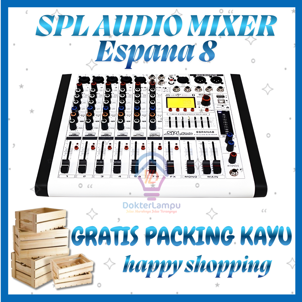SPL Audio Mixer 8 Channel tipe Espana 8
