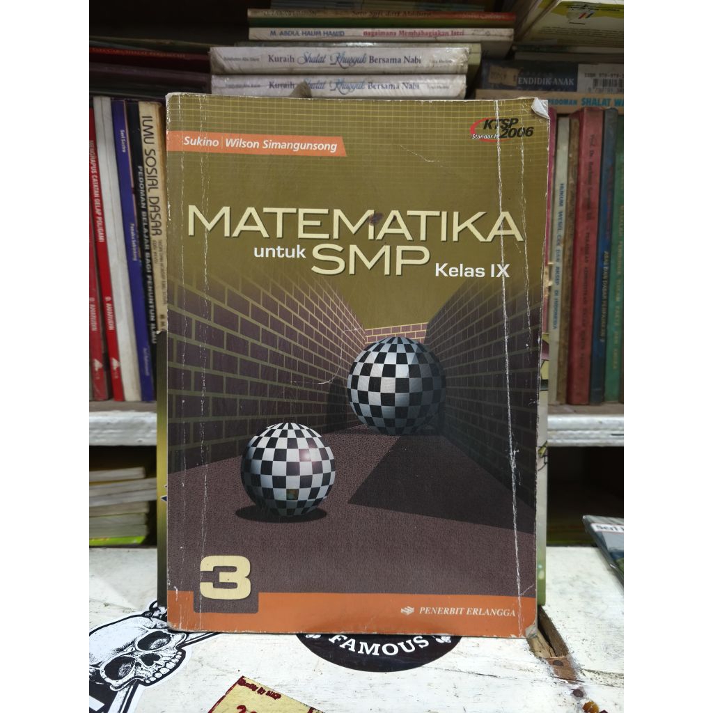 BUKU MATEMATIKA UNTUK SMP/MTS KELAS 9 KTSP 2006