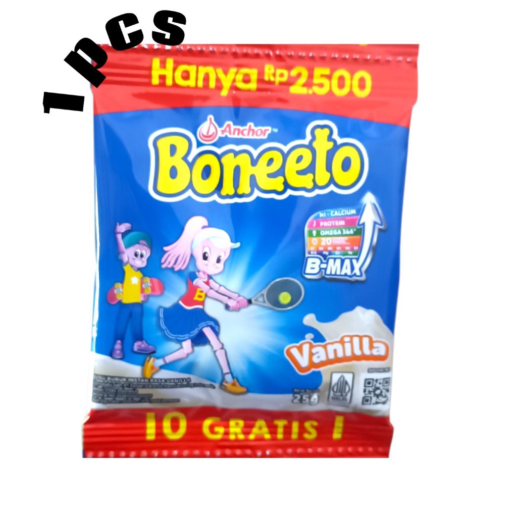 Susu Boneeto Bubuk Sachet 1 Pcs / Anchor Boneeto Sachet