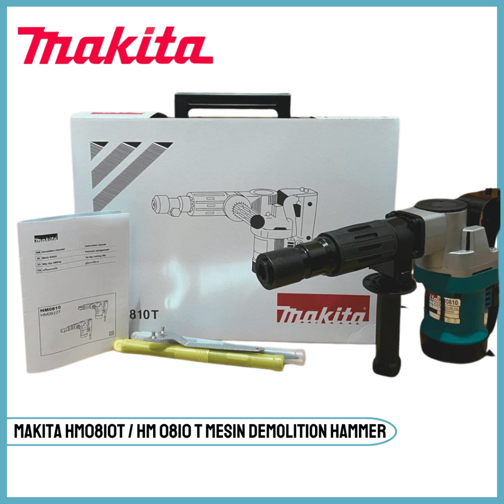 Makita HM0810T / HM 0810 T Mesin Demolition Hammer