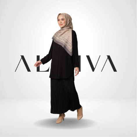 Aldiva - Nayara Scarf = Hijab Motif - Hijab Segiempat - Scarf HIjab