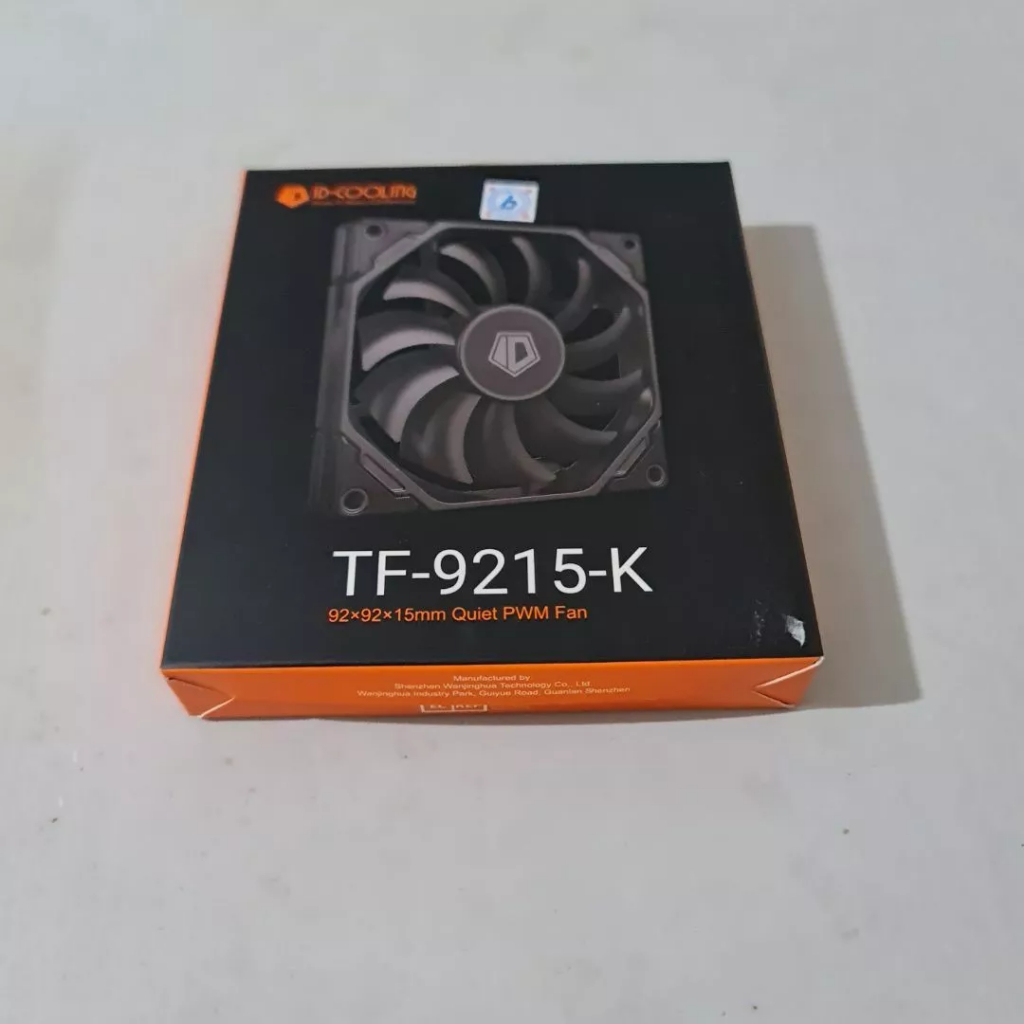 ID-Cooling TF-12015-K Hitam Slim PWM Fan