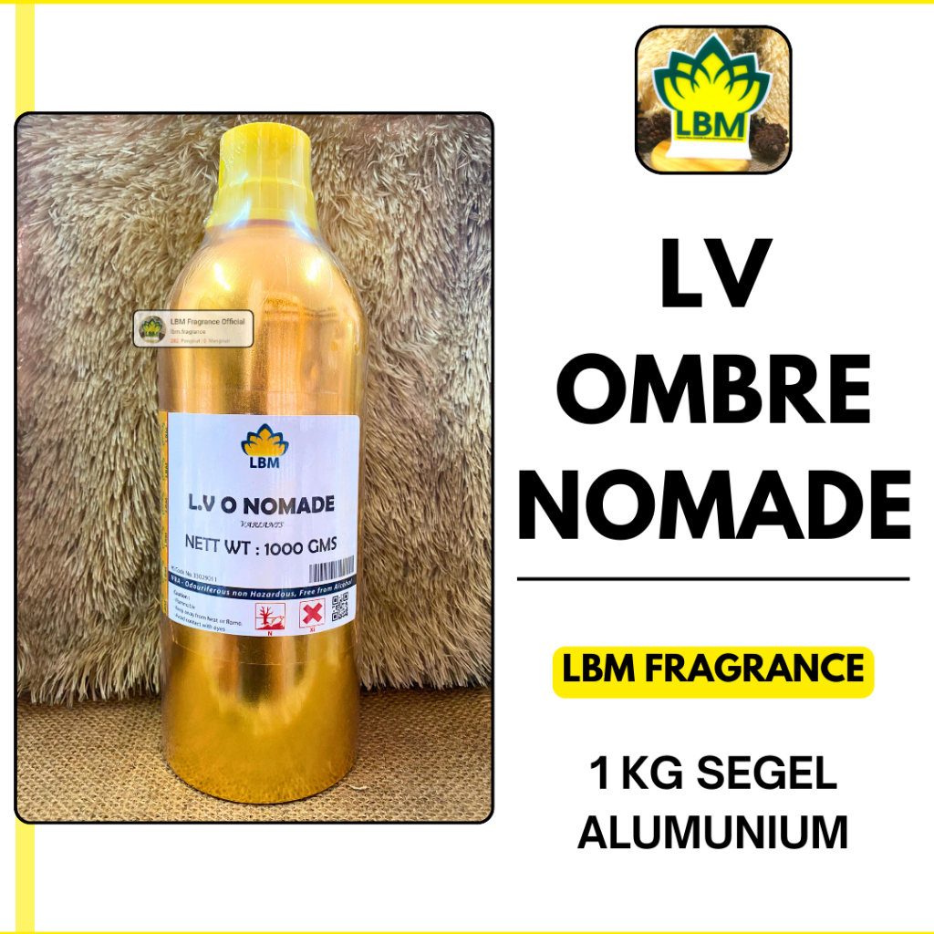 Bibit Parfum LO NOMADE ( 1 KG SEGEL Alumunium ) LBM Fragrance