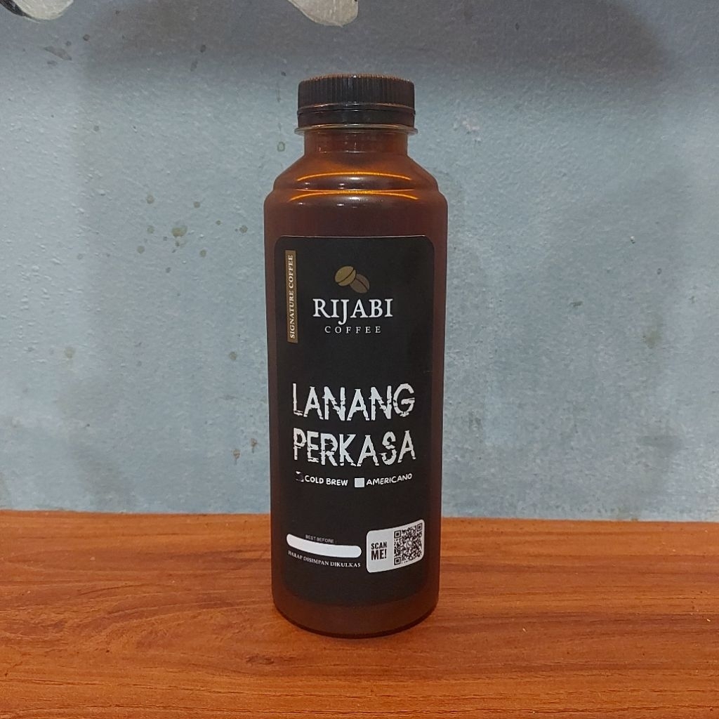 Rijabi Coffe Lanang Perkasa | Kopi arabica garut siap minum tanpa gula 250 ml untuk meningkatkan kep