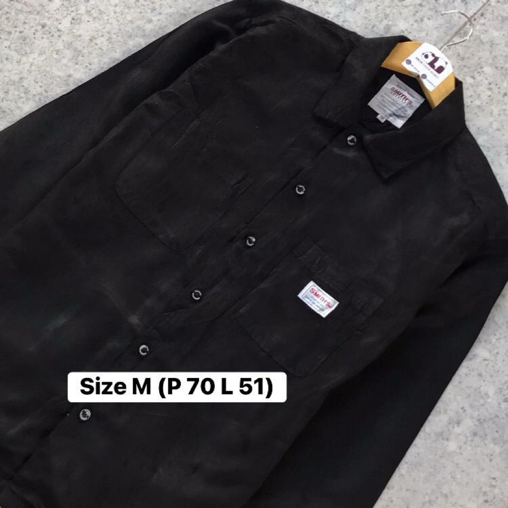 Outer Suede Hitam American Smith’s