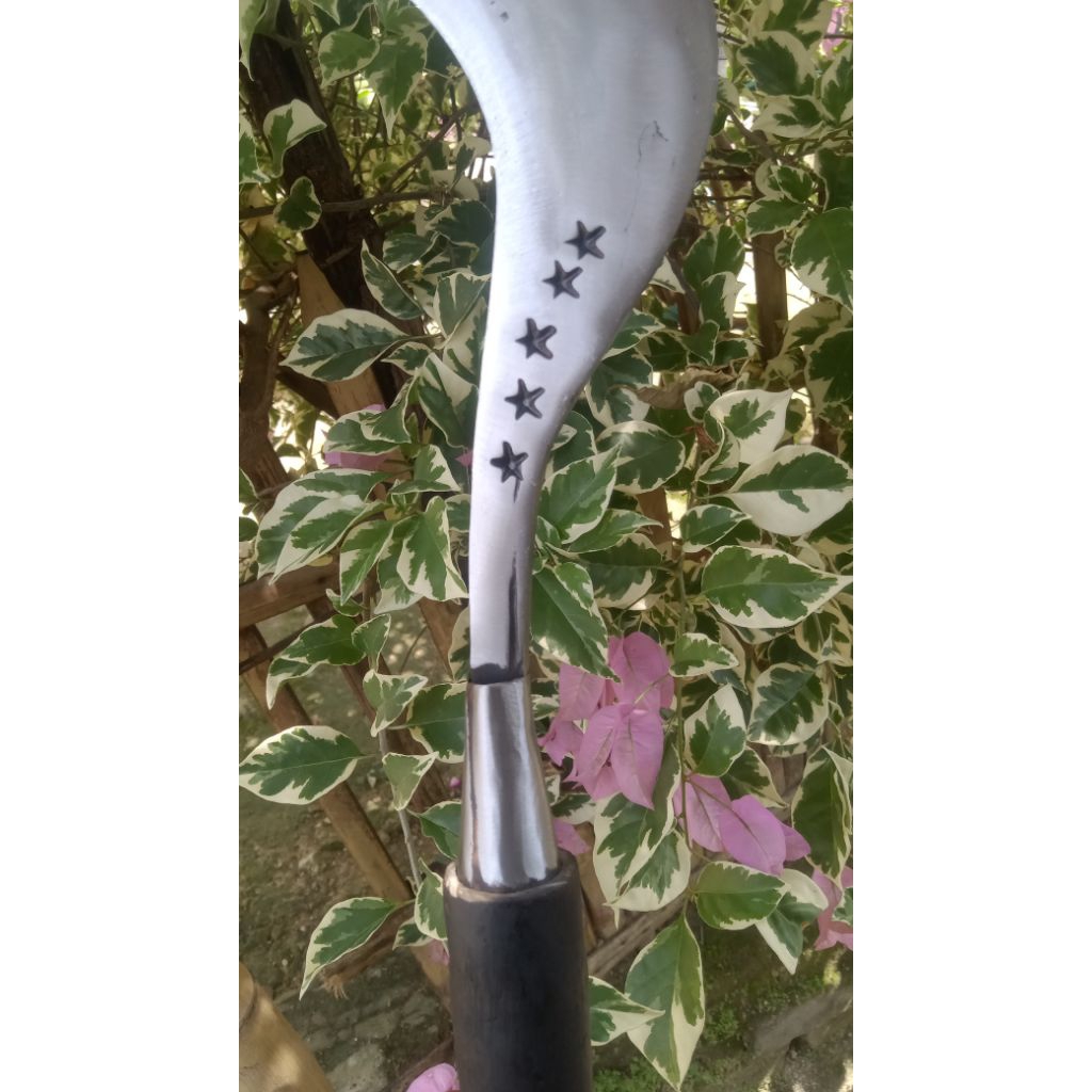 alat petani perkebunan sabit rumput bintang lima bahan baja asli murni